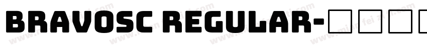 BravoSC Regular字体转换